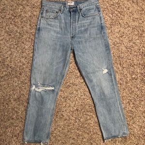Agolde Riley high rise jeans